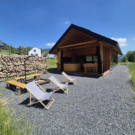 Zapodomek A Z Pieknym Widokiem I Jacuzzi Dağ evi Zlatna
